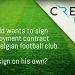 Can your child sign on his own an employment contract with a football club?
